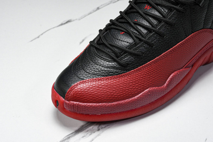 air jordan 12 black and red 130690-002
