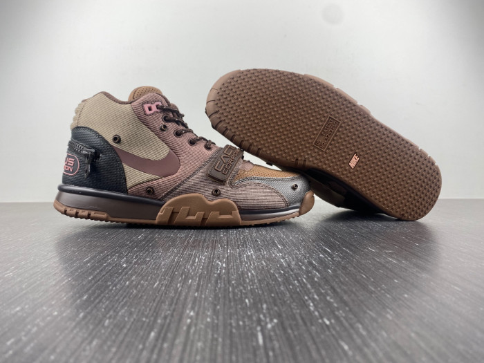 nike air trainer 1 sp travis scott wheat dr7515-200
