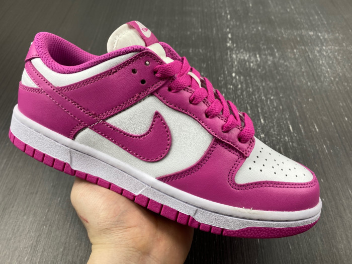 nike dunk low active fuchsia (gs) fj0704-100