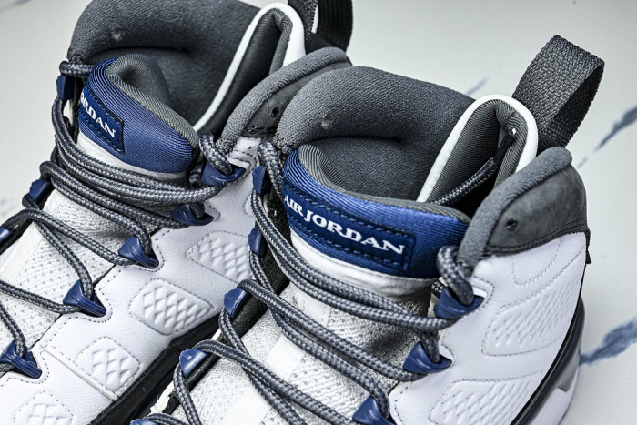 Air Jordan 9 “Flint Grey”Color: White/French Blue-Flint Grey HV4794-100