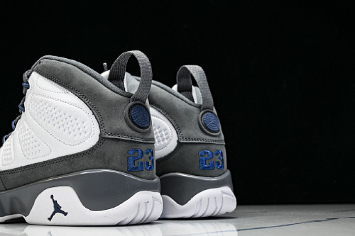 Air Jordan 9 “Flint Grey”Color: White/French Blue-Flint Grey HV4794-100