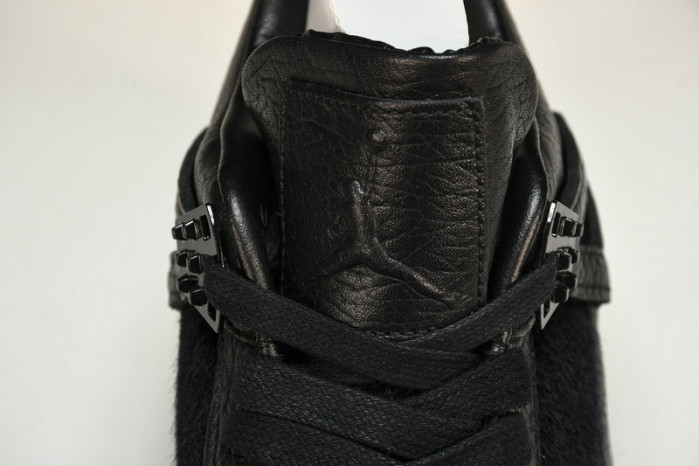 jordan 4 retro pony hair black 819139-010
