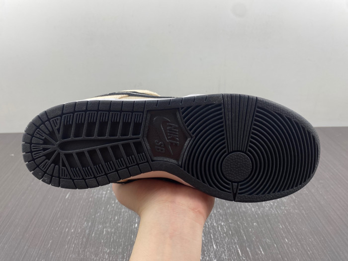 nike sb dunk low albino & preto fd2627-200