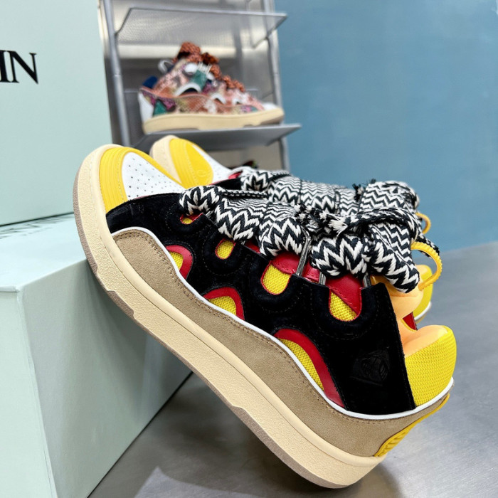 lanvin curb sneaker
