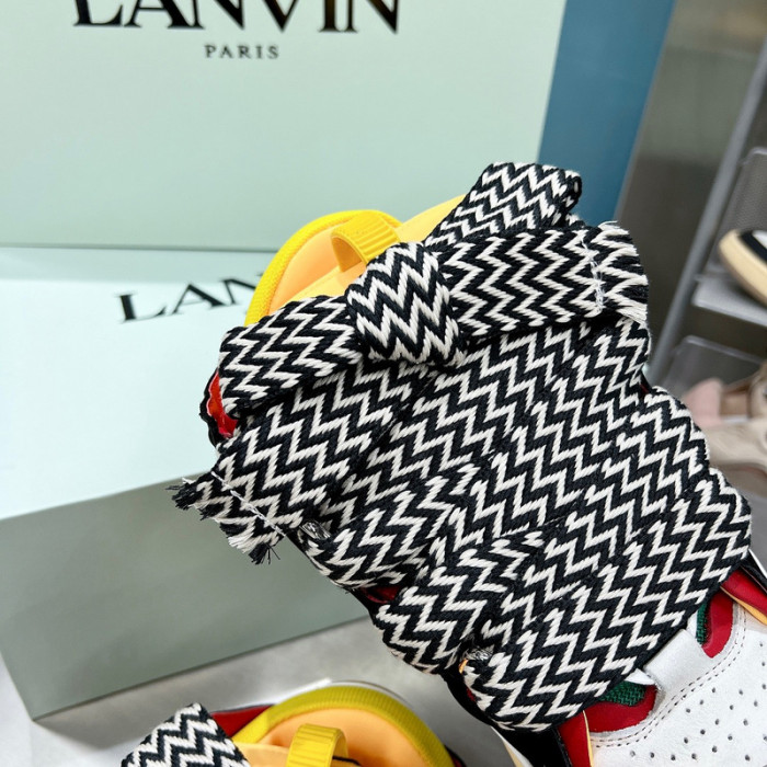 lanvin curb sneaker