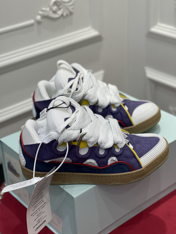 lanvin curb sneaker