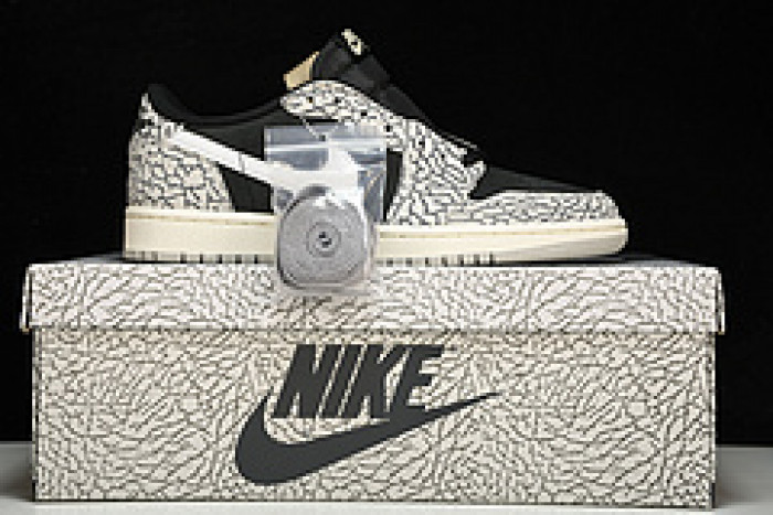 jordan 1 retro low og black cement cz0790-001
