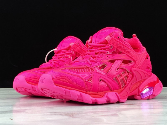 bl track trainers sneaker rose red h903p071