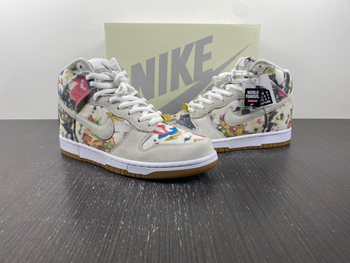 nike sb dunk high S*p*e rammellzee fd8779-100