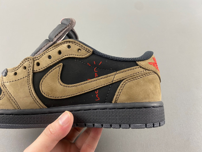 travis scott x air jordan 1 low og “velvet brown”dm7866-202