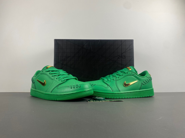 jordan 1 low method of make lucky green fn5032-300