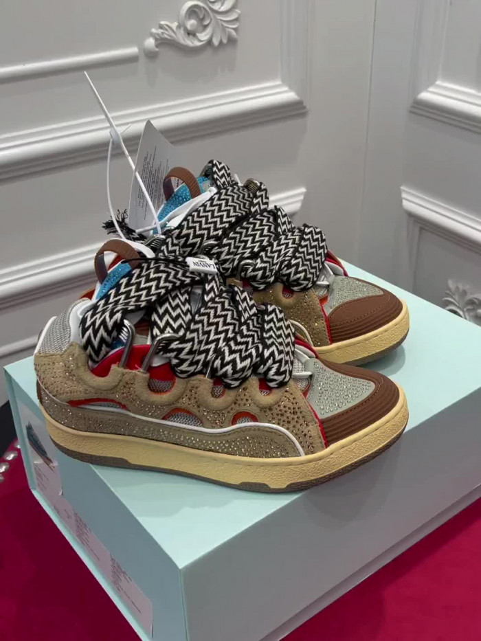 lanvin curb sneaker 111154