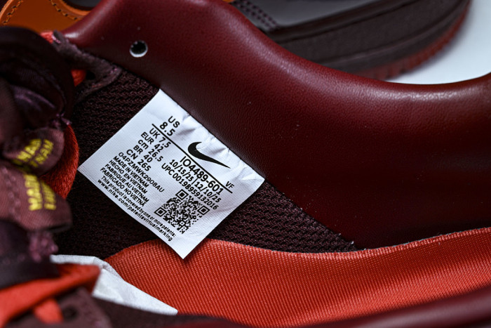 Nike Air Force 1 Low Patent Leather Dark Team Red IO4489-601