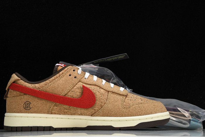nike dunk low sp clot cork fn0317-121