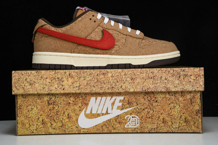 nike dunk low sp clot cork fn0317-121