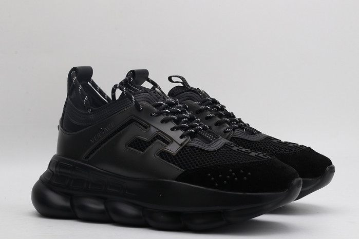 vse chain reaction black sneaker