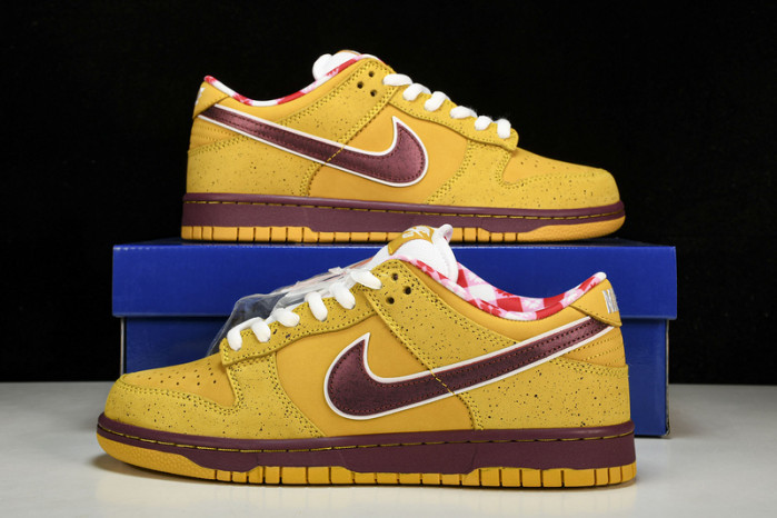 nike sb dunk low concepts "yellow lobster” 313170-137566