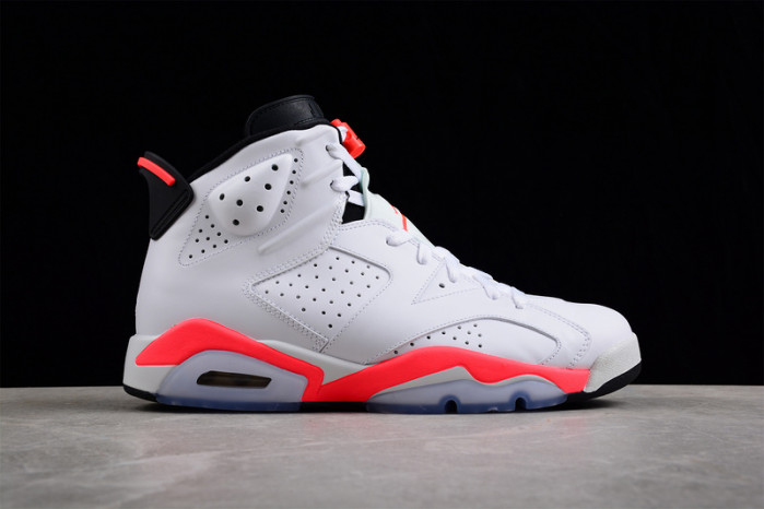 jordan 6 retro infrared white 384664-123