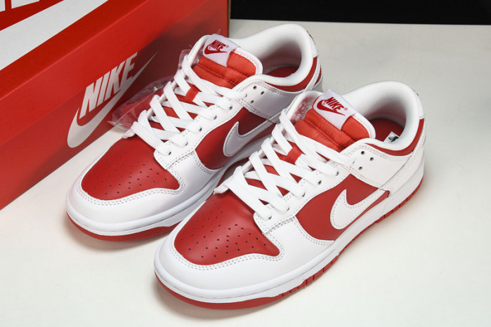 nike dunk low championship red (2021) dd1391-600