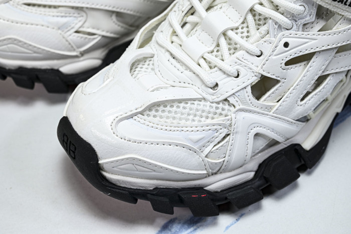 BL TRACK TRAINERS SNEAKER WHITE W2GN3-9610