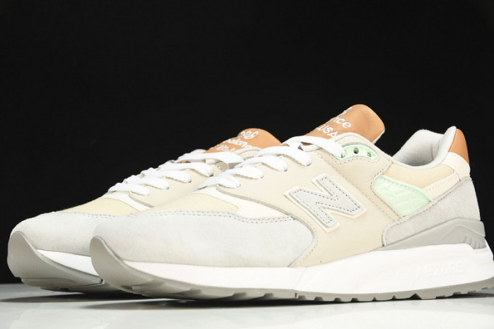 new balance 998 white tan m998ene