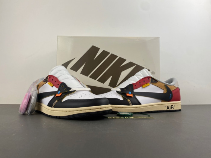 Travis Scott x OFF-WHITE x Jordan Air Jordan 1 XZ6868-005