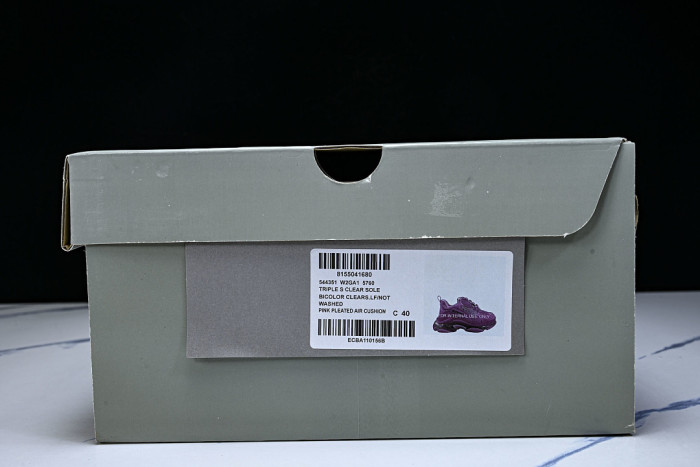 BL TRIPLE S TRAINERS PINK SNEAKERS BTS-34
