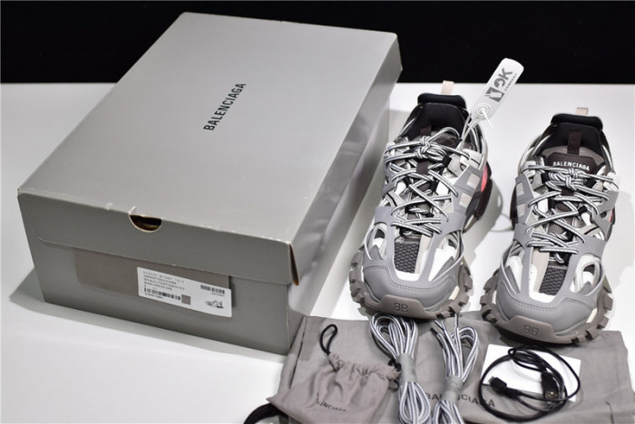 (led) bl tess s. gomma trek light low sneakers grey white h903p0422