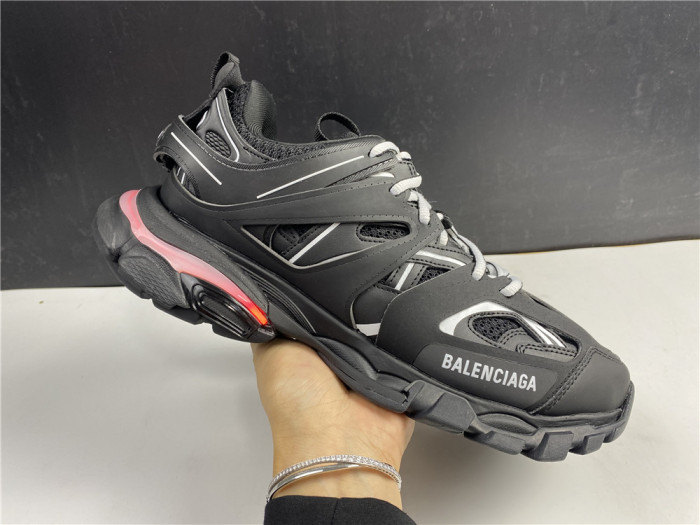 (led)bl tess s. gomma trek low sneakers black 23090801