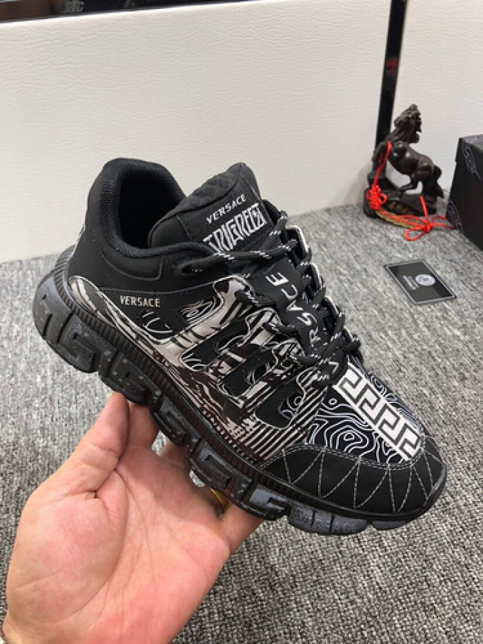 vse chain reaction black sneaker