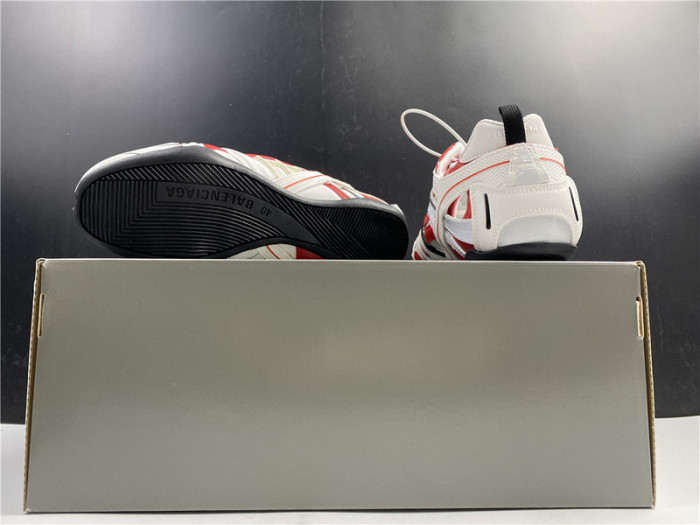 bl drive sneaker white red a111704