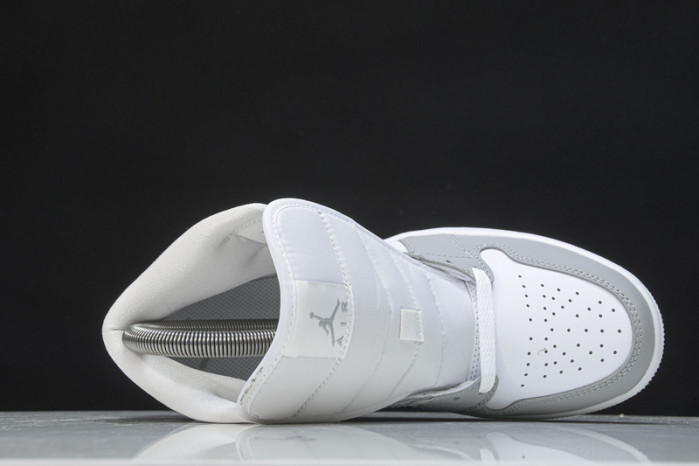 air jordan 1 mid wolf grey aluminum bq6472-105